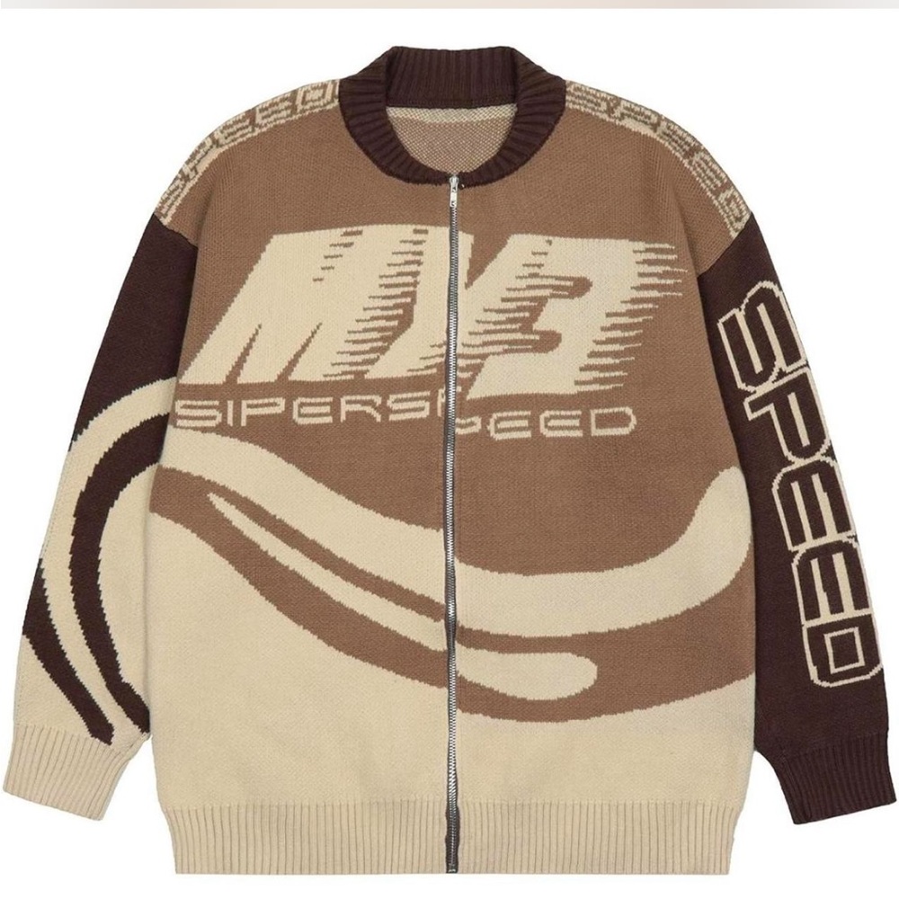 AELFRIC EDEN BROWN SWEATER